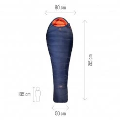 Sac de couchage - Confort : 0°C - Bleu marine LIGHT DOWN -5° -Vêtements et Equipements Soldes mic1110 8731 3 sac de couchage confort 0 c bleu marine light down 5 5