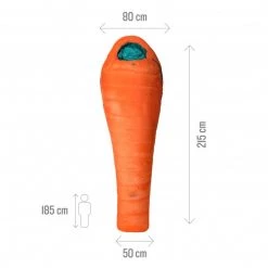 Sac de couchage - Confort : 10°C - Orange LIGHT DOWN 5° -Vêtements et Equipements Soldes mic1112 8749 3 sac de couchage confort 10 c orange light down 5 5