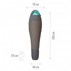 Sac de couchage femme - Confort : 5°C - Kaki SYNTEK 0° W 8 Sac de couchage femme - Confort : 5°C - Kaki SYNTEK 0° W -Vêtements et Equipements Soldes mic1119 8893 3 sac de couchage confort 5 c femme kaki syntek 0 w 5