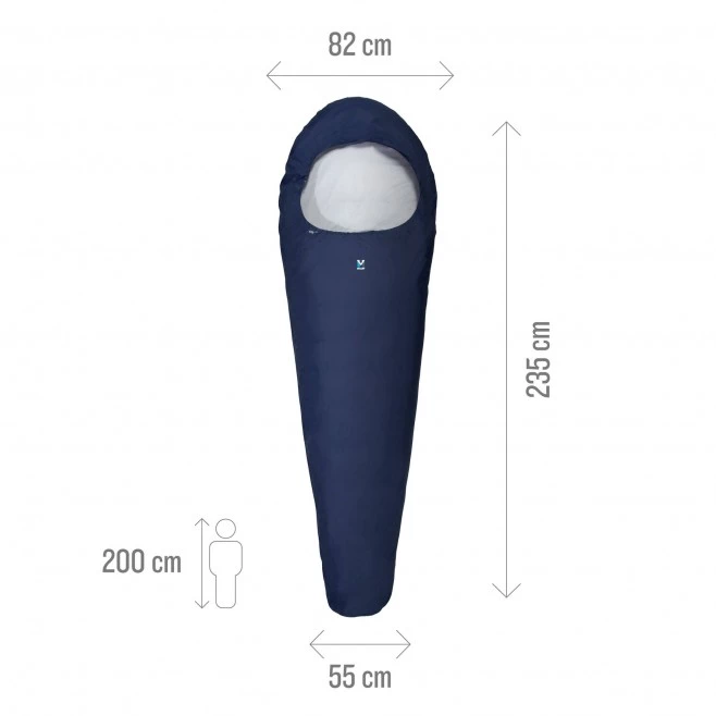 Sursac imperméable bleu marine TRILOGY BIVY 3 Sursac imperméable bleu marine TRILOGY BIVY – Image 3