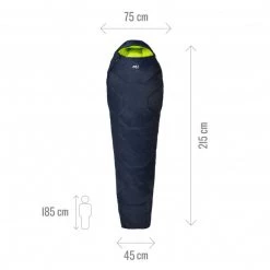 Sac de couchage - Confort : 5°C - Bleu marine BAIKAL 1100 -Vêtements et Equipements Soldes mic1130 7317 3 baikal 1100 reg saphir 1