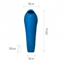 Sac de couchage grande taille - Confort 10°C - Bleu BAIKAL 750 LONG 8 Sac de couchage grande taille - Confort 10°C - Bleu BAIKAL 750 LONG -Vêtements et Equipements Soldes mic1134 4333 3 baikal 750 long sky diver 1