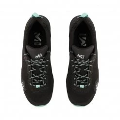 Chaussures basses de randonnée noires pour femme HIKE UP -Vêtements et Equipements Soldes mig1811 0270 3 hike up w noir turquoise 3