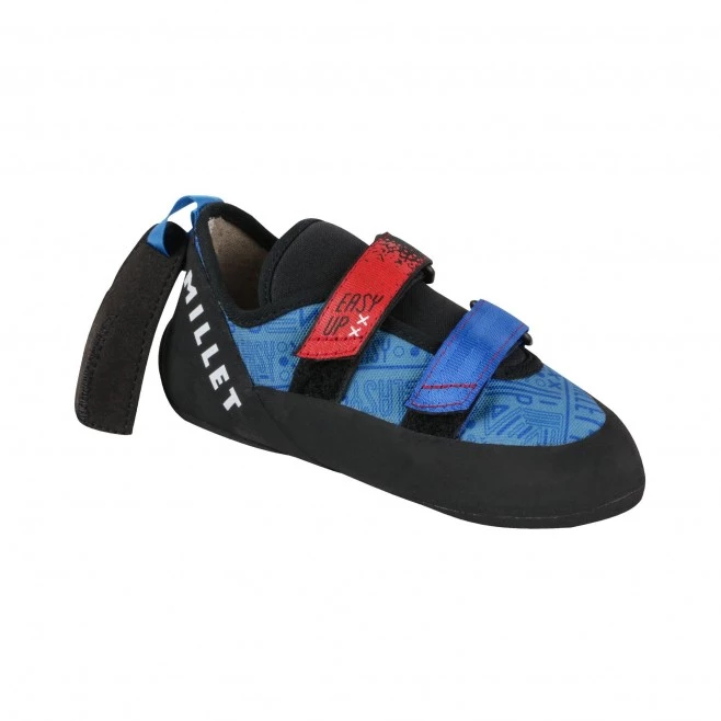 Chaussons d'escalade bleus pour enfant EASY UP 5C JUNIOR 2 Chaussons d'escalade bleus pour enfant EASY UP 5C JUNIOR – Image 2