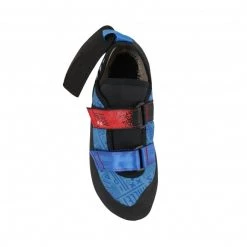 Chaussons d'escalade bleus pour enfant EASY UP 5C JUNIOR 6 Chaussons d'escalade bleus pour enfant EASY UP 5C JUNIOR -Vêtements et Equipements Soldes mig1817 3004 2 chaussons enfant bleu easy up 5c junior 5