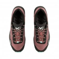 Chaussures basses de randonnée violettes pour femme HIKE -Vêtements et Equipements Soldes mig1835 9546 3 hike w rose brown 3