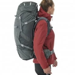 Sac à dos 55 litres kaki pour femme HANANG 55+10 W -Vêtements et Equipements Soldes mis2197 8786 3 sac a dos 55 litres femme kaki hanang 55 10 w 5