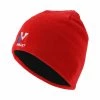 Bonnet en laine mérinos rouge ACTIVE WOOL
