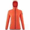 Veste orange pour femme TRILOGY CORDURA HOODIE W