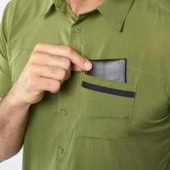 Chemise manches-courtes kaki pour homme ARPI SHIRT SS M -Vêtements et Equipements Soldes miv7700 9412 3 arpi shirt ss m fern 1