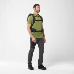 Chemise manches-courtes kaki pour homme ARPI SHIRT SS M -Vêtements et Equipements Soldes miv7700 9412 5 arpi shirt ss m fern 1