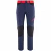 Pantalon de randonnée bleu marine pour homme ONEGA STRETCH PANT M