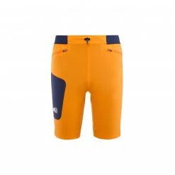 Short de trail orange pour homme LTK SPEED LONG SHORT M