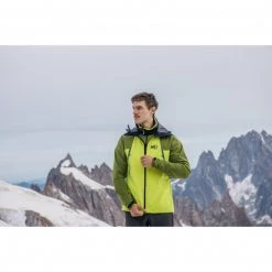 Veste GORE-TEX verte pour homme KAMET LIGHT -Vêtements et Equipements Soldes miv7739 9655 13 kamet light gjm bird fern 1