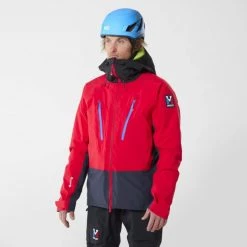 Veste GORE-TEX noire pour homme TRILOGY V ICON GTX PRO J M -Vêtements et Equipements Soldes miv7830 7487 2 veste gore tex homme alpinisme rouge trilogy v icon dual gtx pro jkt