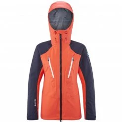 Veste GORE-TEX PRO orange pour femme TRILOGY V ICON