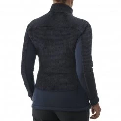 Polaire en Polartec® bleu marine pour femme TRILOGY X WOOL -Vêtements et Equipements Soldes miv7969 7517 2 polaire tres chaude femme bleu marine trilogy x wool jkt w 3