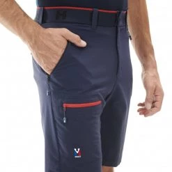 Short d'alpinisme noir pour homme TRILOGY ON CORDURA SHORT M -Vêtements et Equipements Soldes miv8135 7317 4 short homme bleu marine trilogy on cordura short m 4