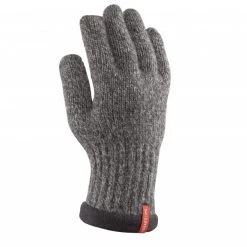 Gants thermorégulants en laine noirs pour homme WOOL