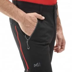 Pantalon d'alpinisme kaki pour homme K XCS PANT -Vêtements et Equipements Soldes miv8267 0247 5 pantalon coupe vent homme noir k xcs pant m 7