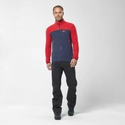 Polaire technique bleu marine pour homme K LIGHTGRID JKT M -Vêtements et Equipements Soldes miv8269 7487 4 k ltgrid jkt m saphir rouge 4