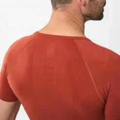 Tee-Shirt respirant marron pour homme LTK SEAMLESS LIGHT TS SS M -Vêtements et Equipements Soldes miv8276 4104 3 ltkseamlesstsss rust 1