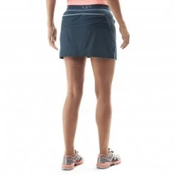 Jupe de trail noire pour femme LTK INTENSE SKIRT W -Vêtements et Equipements Soldes miv8280 8737 2 short femme bleu marine ltk intense skirt w 3 1