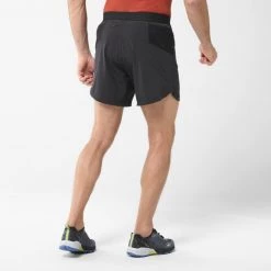 Short de trail noir pour homme LTK INTENSE SHORT M -Vêtements et Equipements Soldes miv8288 0247 2 ltk intense sht black noir 1