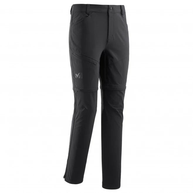 Pantalon de trekking zip-off noir pour homme TREKKER STRETCH ZIP OFF 1 Pantalon de trekking zip-off noir pour homme TREKKER STRETCH ZIP OFF