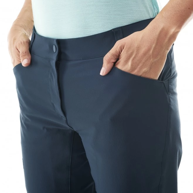 Pantalon de randonnée violet pour femme TREKKER STR 3/4 PANT II W 4 Pantalon de randonnée violet pour femme TREKKER STR 3/4 PANT II W – Image 4