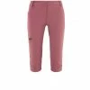 Pantalon de randonnée violet pour femme TREKKER STR 3/4 PANT II W
