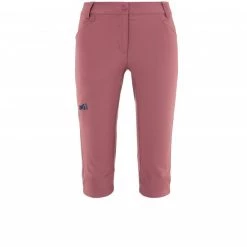 Pantalon de randonnée violet pour femme TREKKER STR 3/4 PANT II W