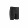 Short de randonnée noir pour femme TREKKER STRETCH SHORT II W