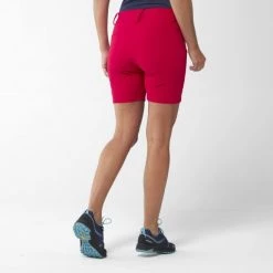 Short de randonnée rouge pour femme TREKKER STRETCH SHORT II W -Vêtements et Equipements Soldes miv8434 9162 2 short femme rouge trekker stretch short ii w 1