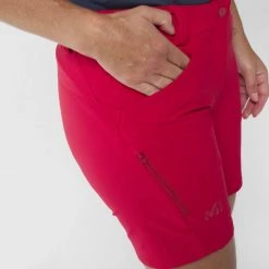Short de randonnée rouge pour femme TREKKER STRETCH SHORT II W -Vêtements et Equipements Soldes miv8434 9162 4 short femme rouge trekker stretch short ii w 1
