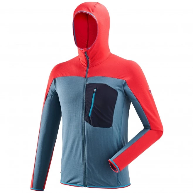 Polaire technique bleue pour homme TRILOGY LIGHTGRID HOODIE M 1 Polaire technique bleue pour homme TRILOGY LIGHTGRID HOODIE M