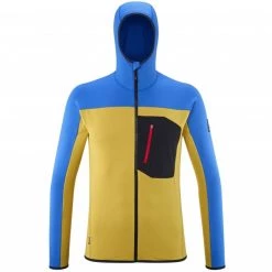 Polaire technique jaune pour homme TRILOGY LIGHTGRID HOODIE M