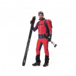 Pantalon de ski de randonnée rouge pour homme PIERRA MENT -Vêtements et Equipements Soldes miv8519 0335 1 pierrament pt m red rouge 2
