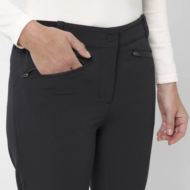 Pantalon coupe-vent noir pour femme EXTREME RUTOR SHIELD 5 Pantalon coupe-vent noir pour femme EXTREME RUTOR SHIELD – Image 5