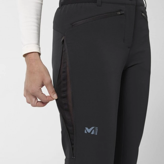 Pantalon coupe-vent noir pour femme EXTREME RUTOR SHIELD 6 Pantalon coupe-vent noir pour femme EXTREME RUTOR SHIELD – Image 6