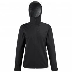 Veste imperméable noire pour femme FITZ ROY III