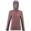 Veste imperméable violette pour femme FITZ ROY III