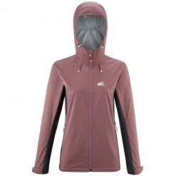 Veste imperméable violette pour femme FITZ ROY III