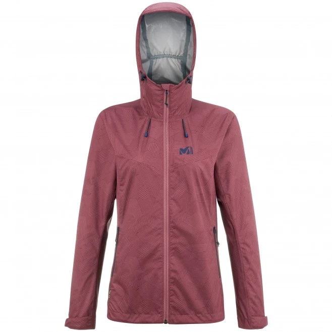 Veste imperméable rose pour femme FITZ ROY III 1 Veste imperméable rose pour femme FITZ ROY III