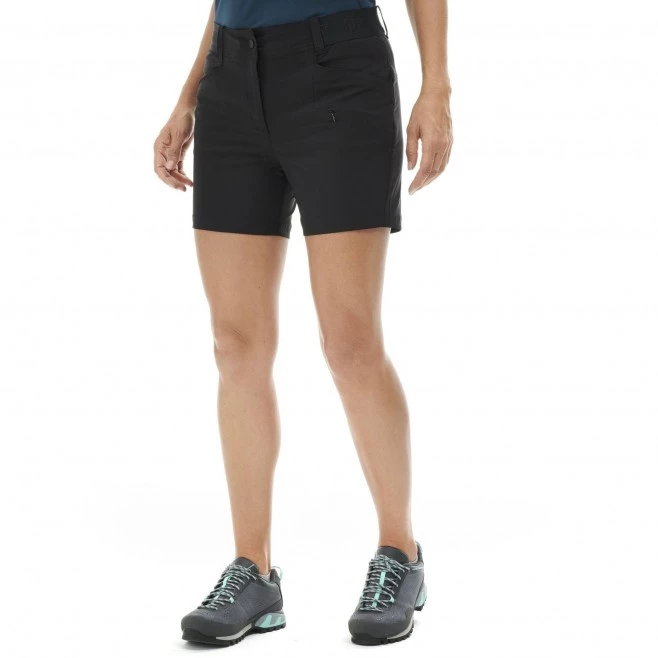Short de randonnée noir pour femme WANAKA STRETCH SHORT II W 2 Short de randonnée noir pour femme WANAKA STRETCH SHORT II W – Image 2