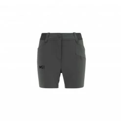 Short de randonnée noir pour femme WANAKA STRETCH SHORT II W