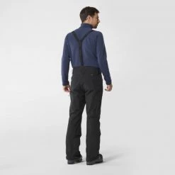 Pantalon de ski GORE-TEX noir pour homme NISEKO -Vêtements et Equipements Soldes miv8760 0247 3 niseko gtx pt m black noir