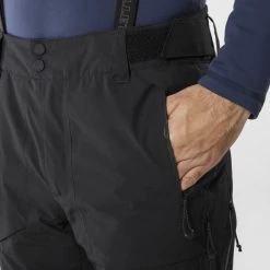 Pantalon de ski GORE-TEX noir pour homme NISEKO -Vêtements et Equipements Soldes miv8760 0247 4 niseko gtx pt m black noir