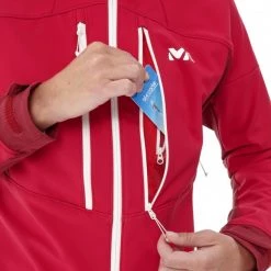 Veste Softshell - Femme - rouge GEILO SHIELD HDIE W -Vêtements et Equipements Soldes miv8777 9351 3 veste softshell femme rouge geilo shield hdie w 3