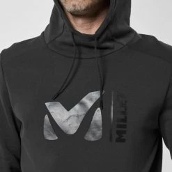Sweat marron pour homme MILLET SWEAT HOODIE M -Vêtements et Equipements Soldes miv8870 0247 4 sweat homme noir millet sweat hoodie m 5
